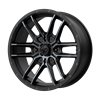 MSA Offroad | M43 FANG 20x7.0 ET10 - SATIN BLACK W/ TITANIUM TINT