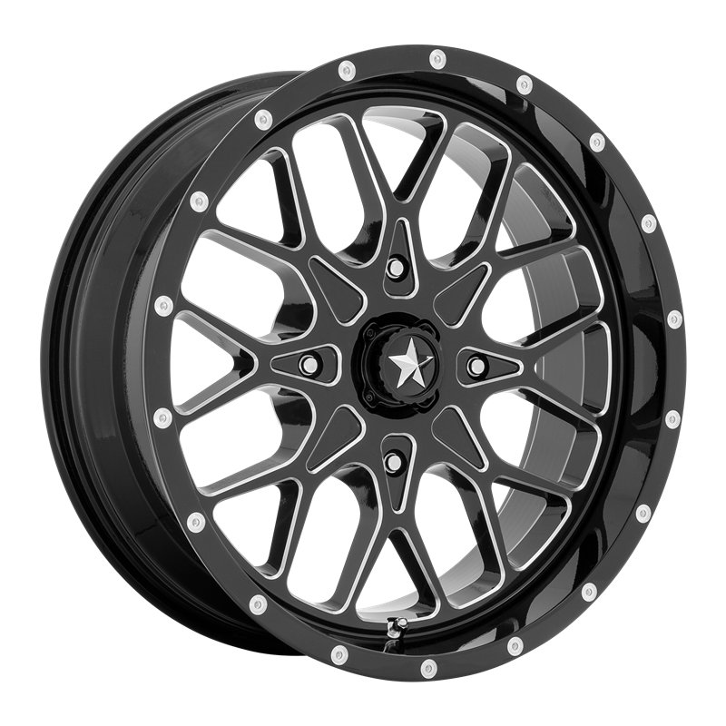 MSA Offroad | M45 PORTAL 18x7.0 ET0 - GLOSS BLACK MILLED