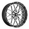 MSA Offroad | M45 PORTAL 24x7.0 ET0 - GLOSS BLACK MACHINED