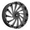 MSA Offroad | M46 BLADE 18x7.0 ET0 - GLOSS BLACK MILLED