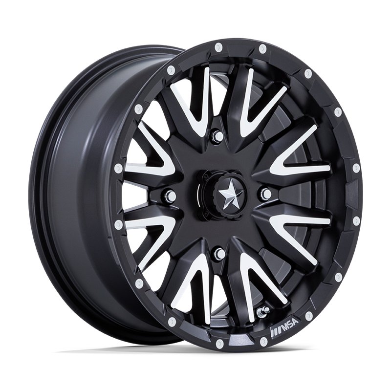 MSA Offroad | M49 CREED 24x7.0 ET0 - MATTE BLACK MACHINED