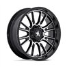 MSA Offroad | M51 THUNDERLIPS 24x7.0 ET0 - GLOSS BLACK MACHINED