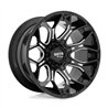 Moto Metal | MO808 SNIPER 20x10.0 ET-18 - GLOSS BLACK MILLED