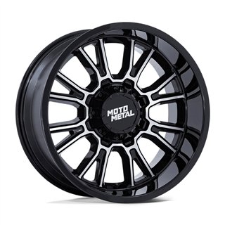 Moto Metal | MO810 LEGACY 18x9.0 ET1 - GLOSS BLACK MACHINED