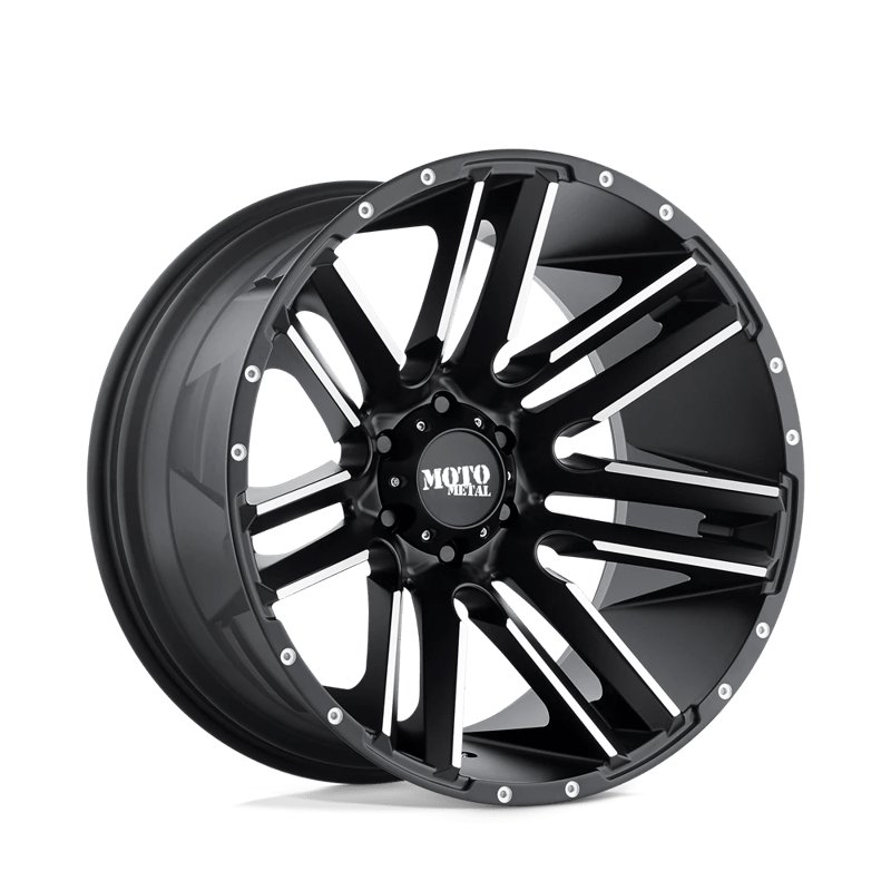 Moto Metal | MO978 RAZOR 20x9.0 ET18 - SATIN BLACK MACHINED