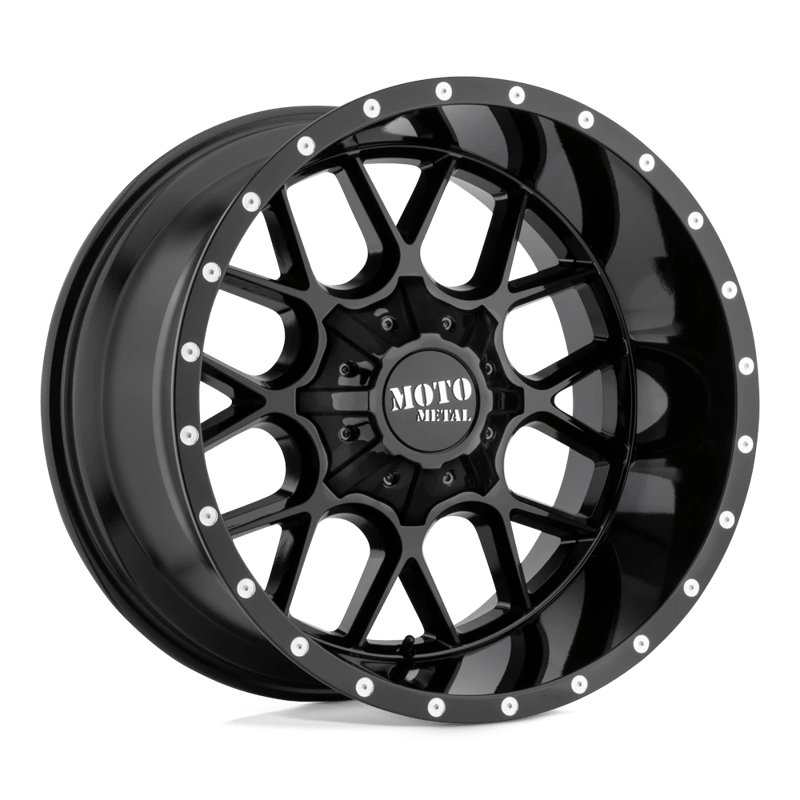 Moto Metal | MO986 SIEGE 20x9.0 ET18 - GLOSS BLACK