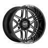 Moto Metal | MO992 FOLSOM 20x12.0 ET-44 - GLOSS BLACK MILLED