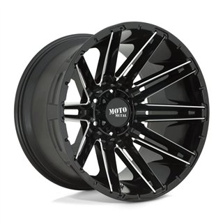 Moto Metal | MO998 KRAKEN 20x10.0 ET-18 - GLOSS BLACK MILLED