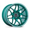 Motegi | MR158 TSUBAKI 18x10.5 ET25 - HOKKAIDO GREEN W/ MACHINED LIP