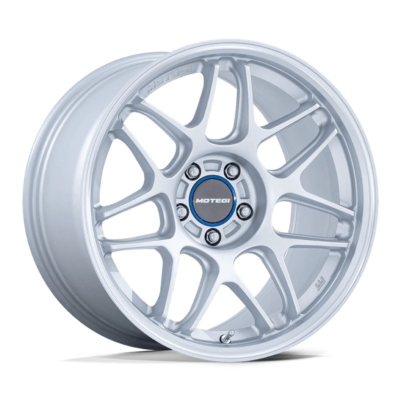 Motegi | MR158 TSUBAKI 18x8.5 ET42 - HYPER SILVER W/ MACHINED LIP