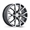 Performance Replicas | PR230 22x9.5 ET44 - GLOSS BLACK W/ MACHINED FACE