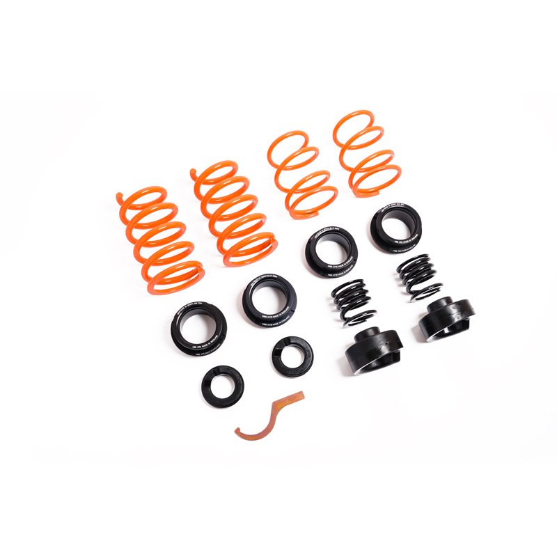 MSS | Coil Spring Lowering Fully Adjustable Track Kit - Model 3 2017-2022