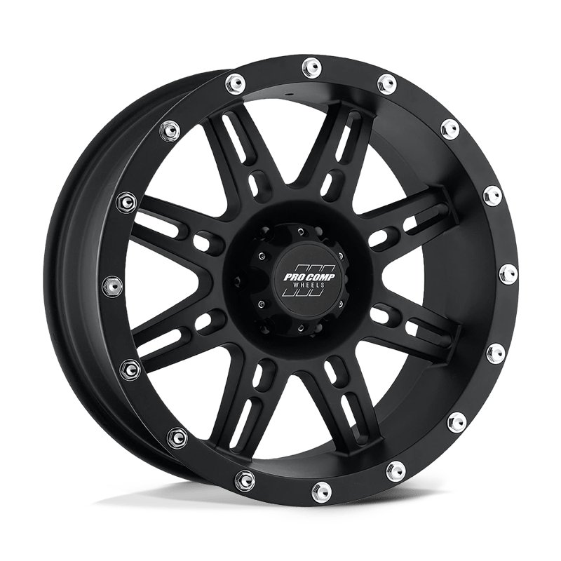 Pro Comp | PA31 STRYKER 16x8.0 ET0 - FLAT BLACK
