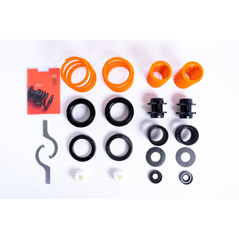 MSS | Coil Spring Lowering Fully Adjustable Track Kit - 1-2-3-4 Series / M2 / M3 / M4 F2x/F3x/F8x 2014-2021 MSS Coil Springs