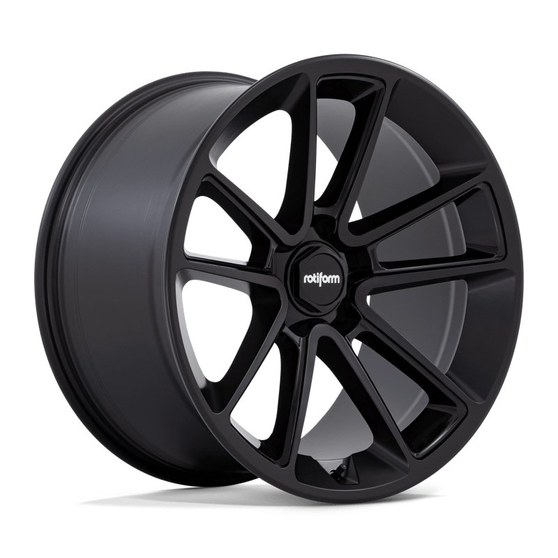 Rotiform | R194 BTL 21x9.0 ET35 - MATTE BLACK W/ BLACK CAP