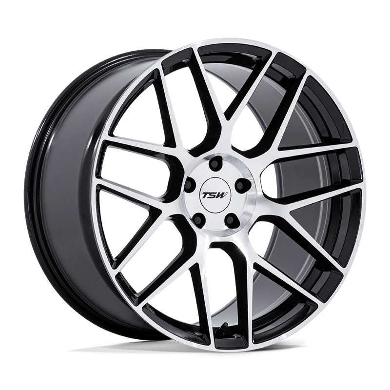 TSW | TW002 LASARTHE 20x9.0 ET27 - GLOSS BLACK MACHINED