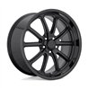 US Mag | U123 RAMBLER 20x8.0 ET1 - GLOSS BLACK MATTE BLACK