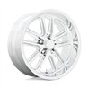 US Mag | U131 BULLET 18x8.0 ET1 - CHROME