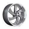 US Mag | U133 DESPERADO 22x9.0 ET25 - ANTHRACITE MILLED DIAMOND CUT LIP