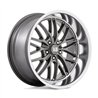 US Mag | U139 SANTA CRUZ 20x10.0 ET6 - ANTHRACITE W/ DIAMOND CUT LIP