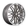 US Mag | U139 SANTA CRUZ 22x9.0 ET15 - ANTHRACITE W/ DIAMOND CUT LIP