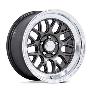 American Racing | VN516 G-FORCE 17x7.0 ET0 - MATTE ANTHRACITE W/ DIAMOND CUT LIP