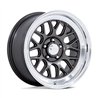 American Racing | VN516 G-FORCE 17x9.0 ET0 - MATTE ANTHRACITE W/ DIAMOND CUT LIP