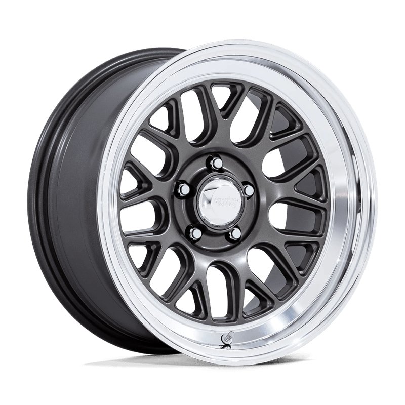 American Racing | VN516 G-FORCE 18x10.0 ET12 - MATTE ANTHRACITE W/ DIAMOND CUT LIP