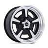 American Racing | VN517 MARAUDER 22x9.0 ET6 - GLOSS BLACK MACHINED W/ DIAMOND CUT LIP