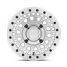 Black Rhino Hard Alloys | PARKER UTV BEADLOCK 14x7.0 ET51 - SILVER W/ MIRROR CUT FACE