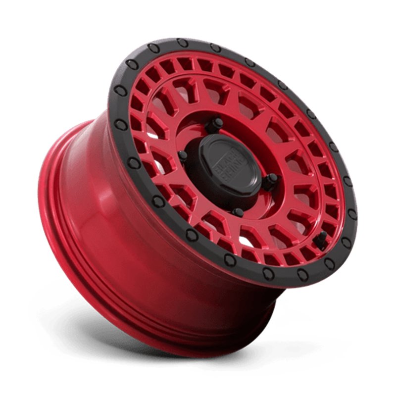 Black Rhino Hard Alloys | PARKER UTV 14x7.0 ET51 - CANDY RED W/ BLACK LIP