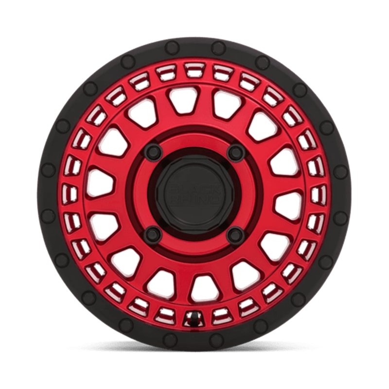 Black Rhino Hard Alloys | PARKER UTV 14x7.0 ET51 - CANDY RED W/ BLACK LIP