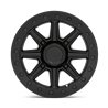 Black Rhino Hard Alloys | WEBB UTV BEADLOCK 15x7.0 ET51 - MATTE BLACK