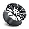 Petrol | P2B 16x7.0 ET40 - GLOSS BLACK W/ MACHINED FACE