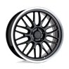 Petrol | P4C 16x7.0 ET40 - GLOSS BLACK W/ MACHINED CUT LIP