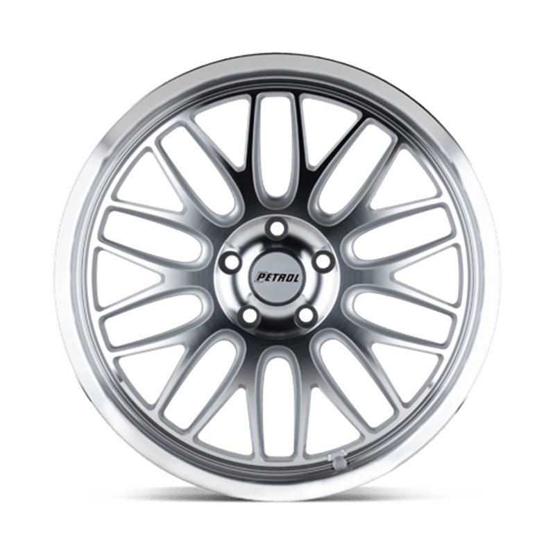 Petrol | P4C 16x7.0 ET40 - SILVER W/ MACHINED FACE & LIP