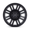 Black Rhino Hard Alloys | YELLOWSTONE 16x8.0 ET45 - MATTE BLACK