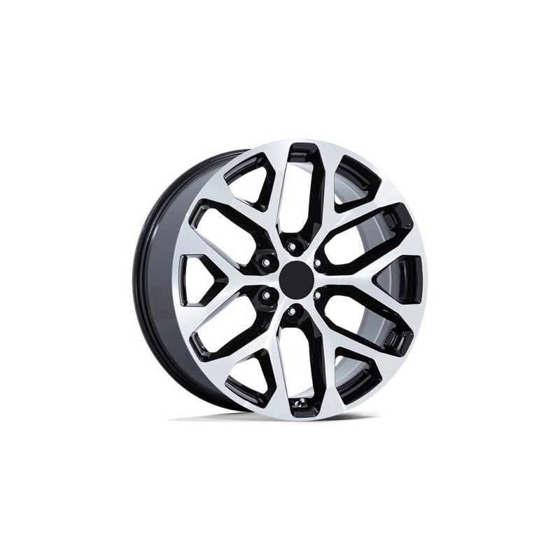 Performance Replicas | PR177 20x9.0 ET24 - GLOSS BLACK MACHINED FACE