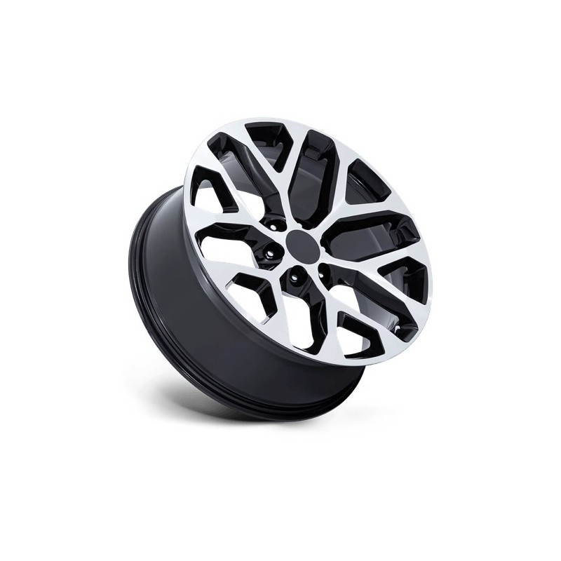 Performance Replicas | PR177 20x9.0 ET24 - GLOSS BLACK MACHINED FACE