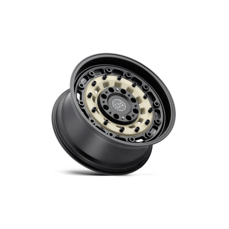 Black Rhino Hard Alloys | ARSENAL 17x8.0 ET38 - SAND ON BLACK