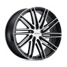 Petrol | P1C 17x8.0 ET40 - GLOSS BLACK W/ MACHINED FACE