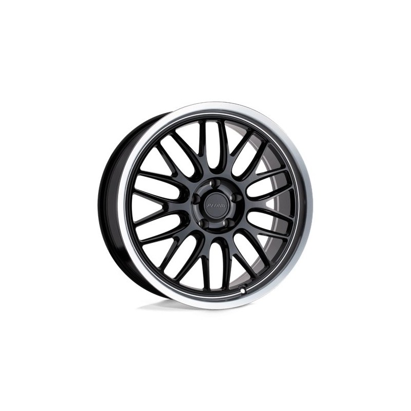 Petrol | P4C 17x8.0 ET40 - GLOSS BLACK W/ MACHINED CUT LIP