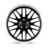 Petrol | P4C 17x8.0 ET40 - GLOSS BLACK W/ MACHINED CUT LIP