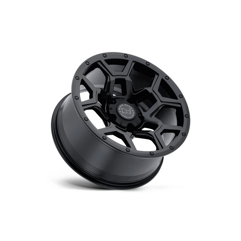 Black Rhino Hard Alloys | OVERLAND 17x8.0 ET52 - MATTE BLACK