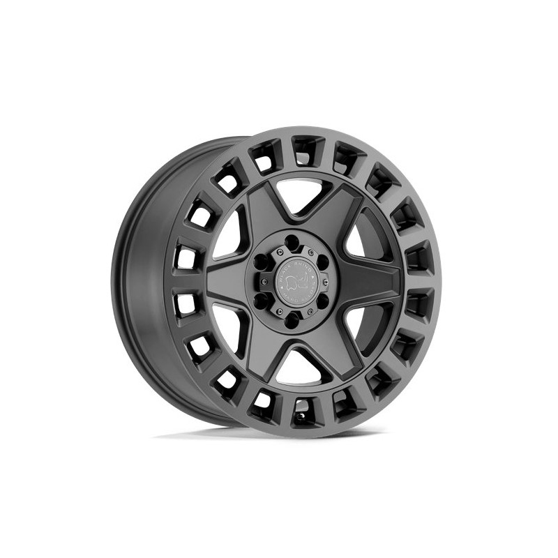 Black Rhino Hard Alloys | YORK 17x8.0 ET35 - MATTE GUNMETAL