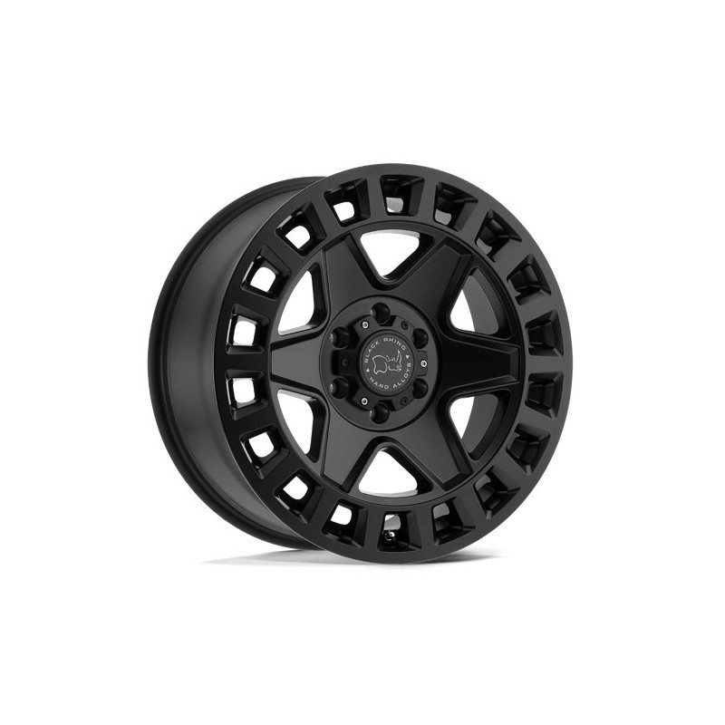 Black Rhino Hard Alloys | YORK 17x8.0 ET38 - MATTE BLACK