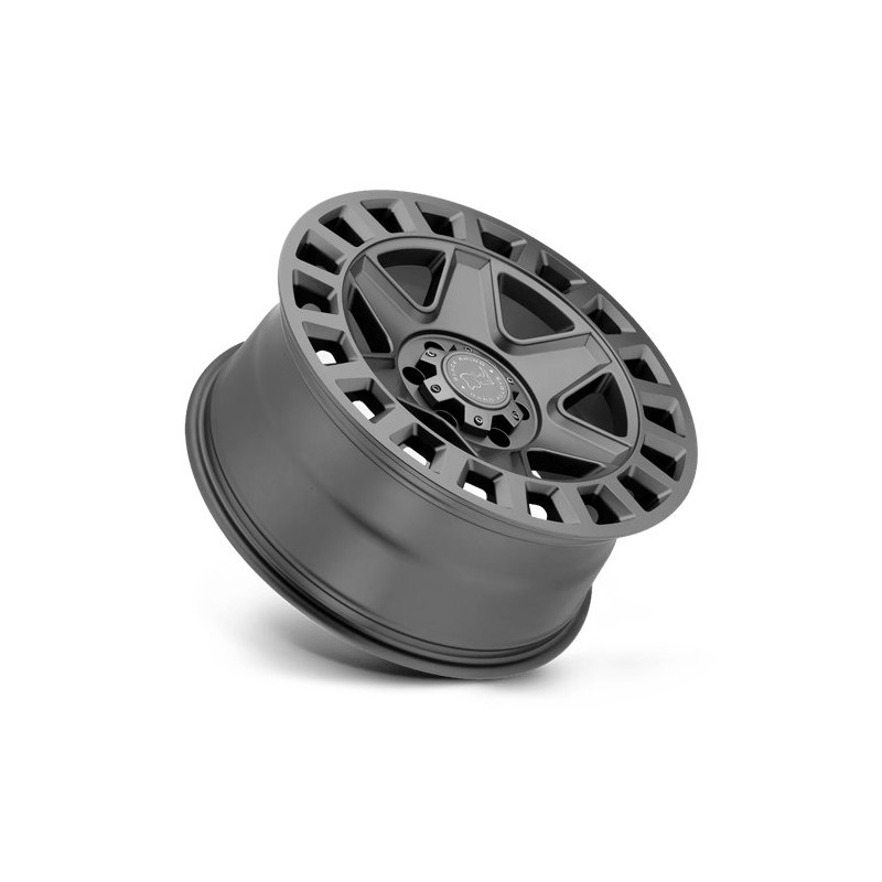 Black Rhino Hard Alloys | YORK 17x8.0 ET52 - MATTE GUNMETAL
