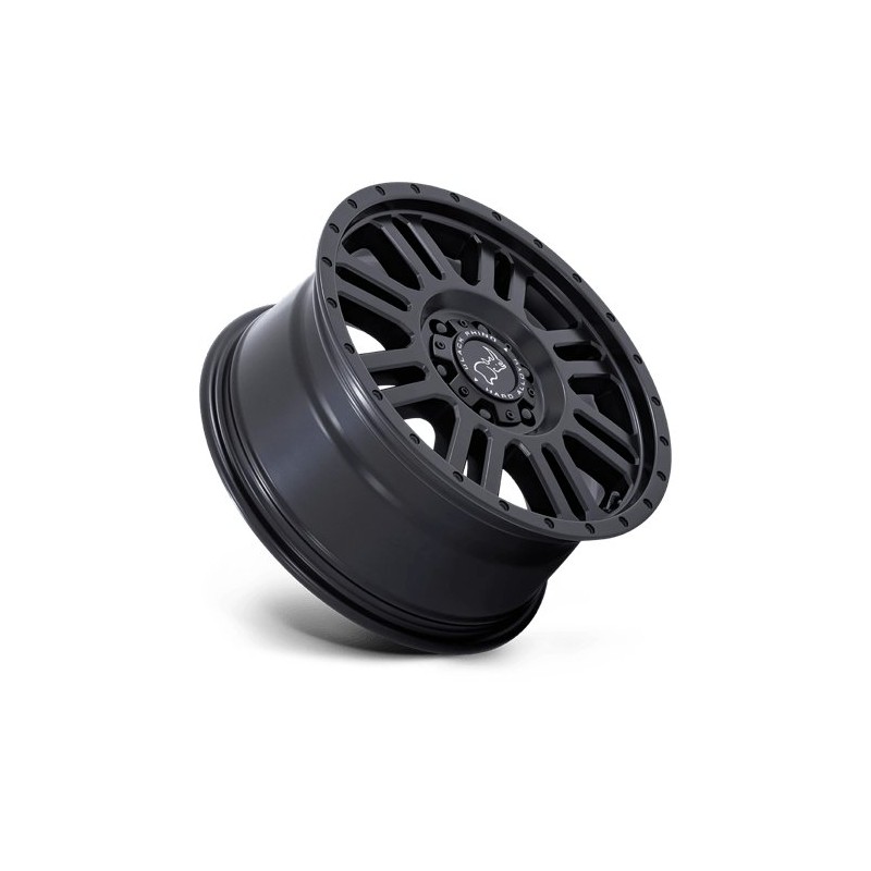 Black Rhino Hard Alloys | YELLOWSTONE 17x8.0 ET45 - MATTE BLACK