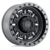 Black Rhino Hard Alloys | ABRAMS 17x8.5 ET-18 - TEXTURED MATTE GUNMETAL