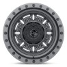 Black Rhino Hard Alloys | ABRAMS 17x8.5 ET-18 - TEXTURED MATTE GUNMETAL